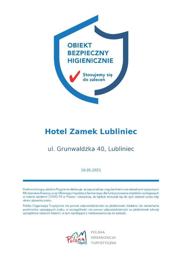 Hotel Zamek Lubliniec Luaran gambar